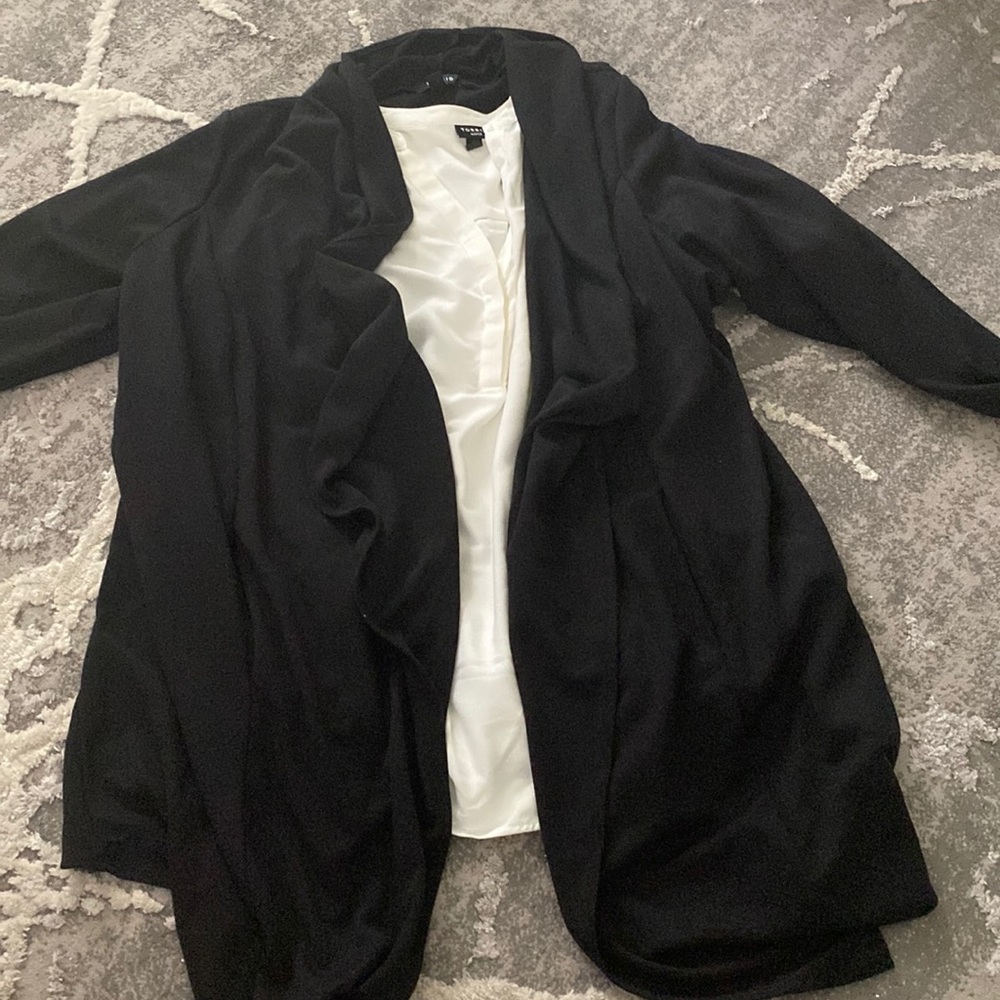 Chiffon and Cardigan